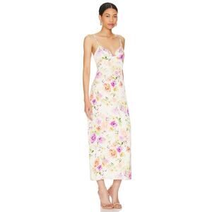 Favorite Daughter The Rosemary Maxi Slip Romantic Dress in Oahu Floral Print